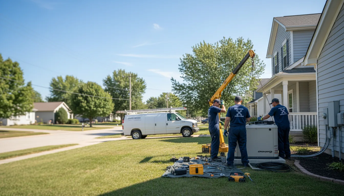 Generator Installation in Blackwell, TX near me